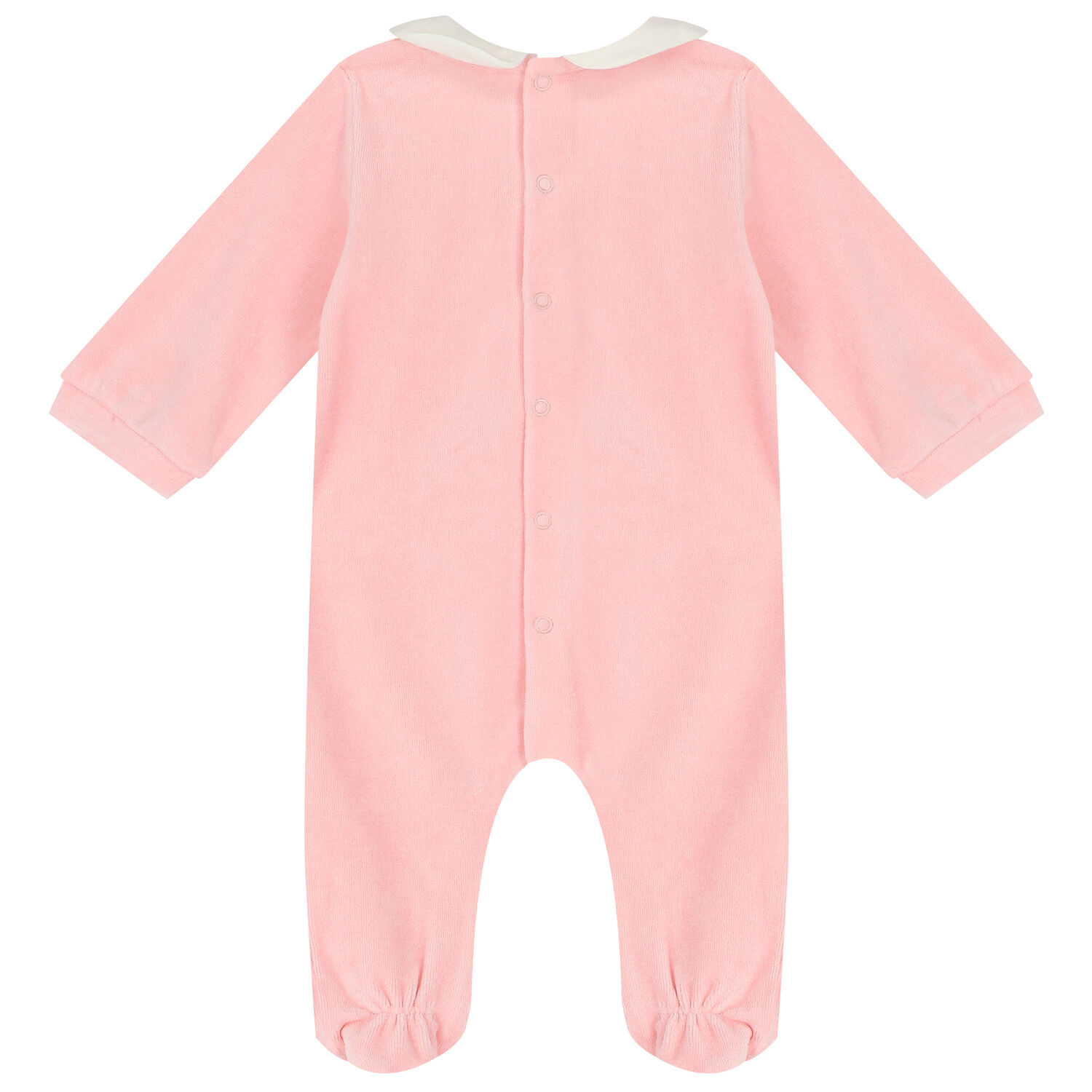 أفرول بنات مخملي باللون الوردي (عبوتان), 1, hi-res